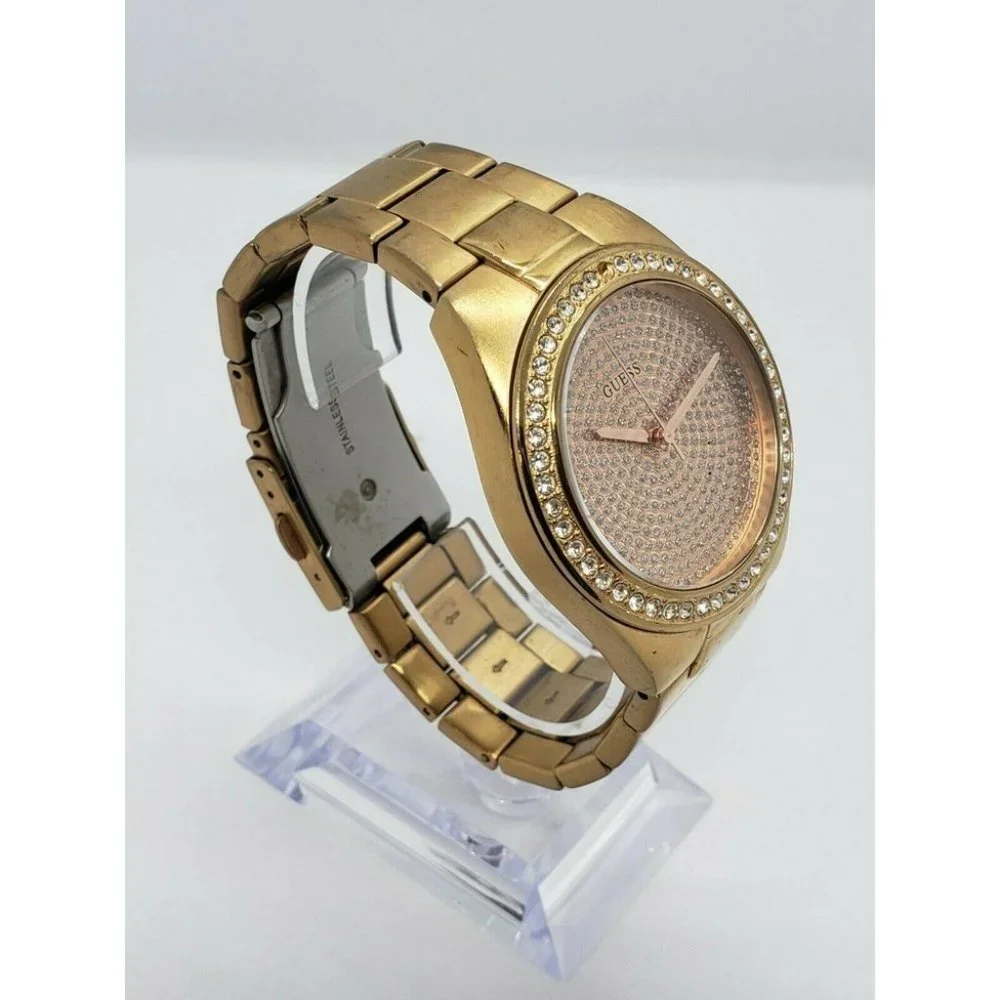 Authentic GUESS ROSE GOLD WATCH Women's - Picture 9 of 11